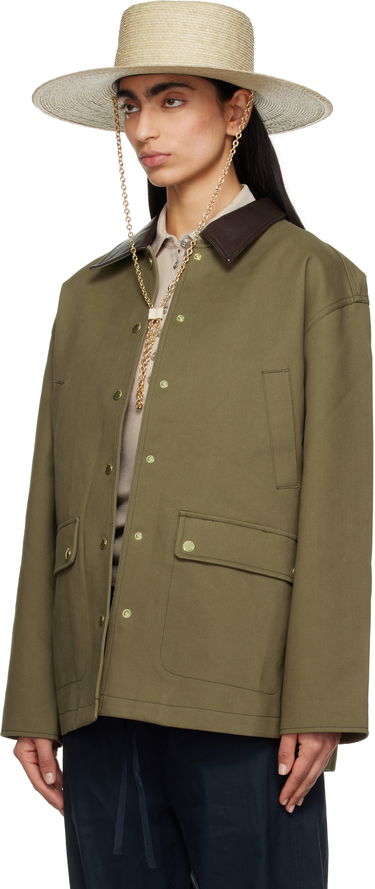 Klobuk rag & bone Rag & Bone Jacque Boater Hat with Chain Bež | WJW25SH1017ST17, 3