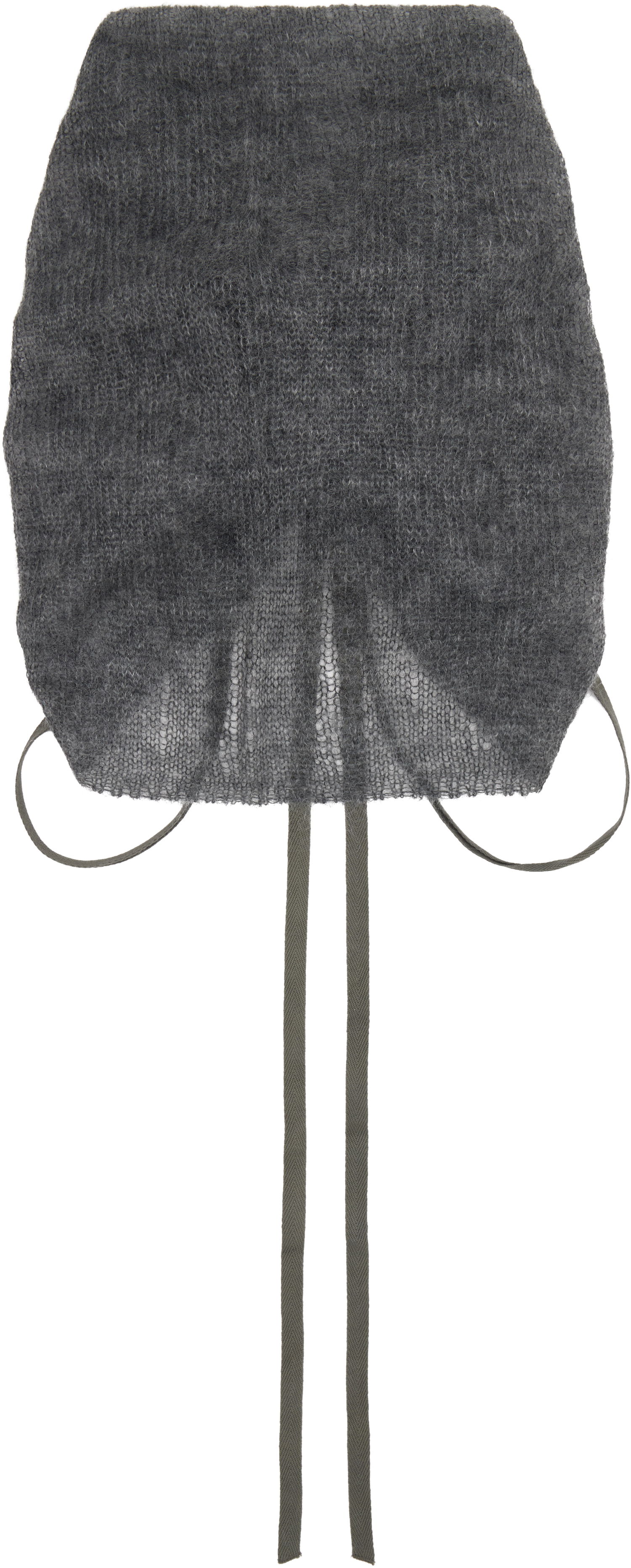 Šala Ann Demeulemeester Ann Demeulemeester Oden Knit Tie Collar Siva | 2520-W-CL35-KN069-088, 1