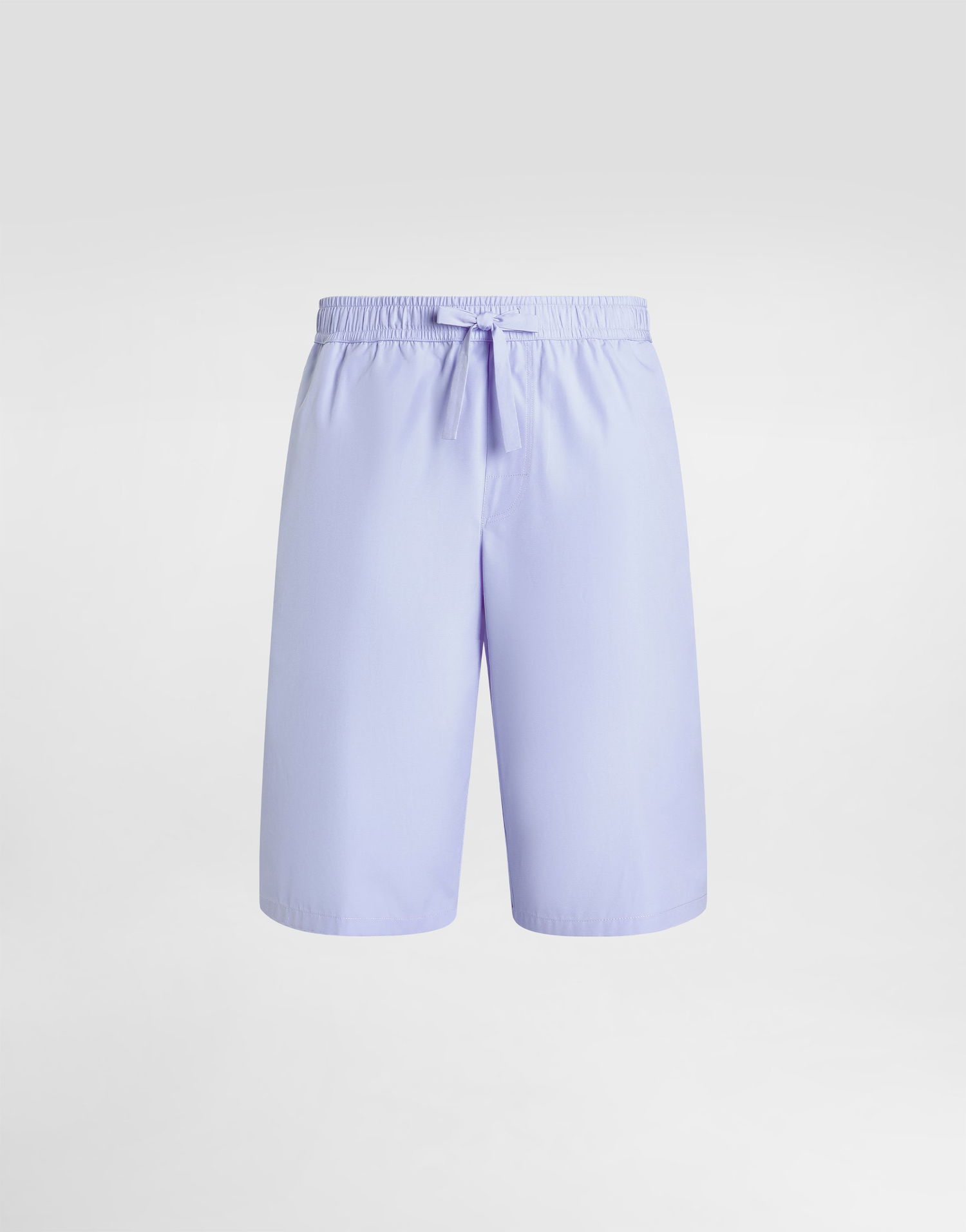Kratke hlače Dolce & Gabbana Dolce & Gabbana Cotton Bermuda Shorts with DG Embroidery Lila | GV37AZGJ745B0074, 0