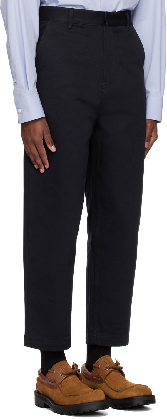 Hlače ADER ERROR Significant Zip-Fly Trousers Črna | BMSGFYBT0101NV, 1