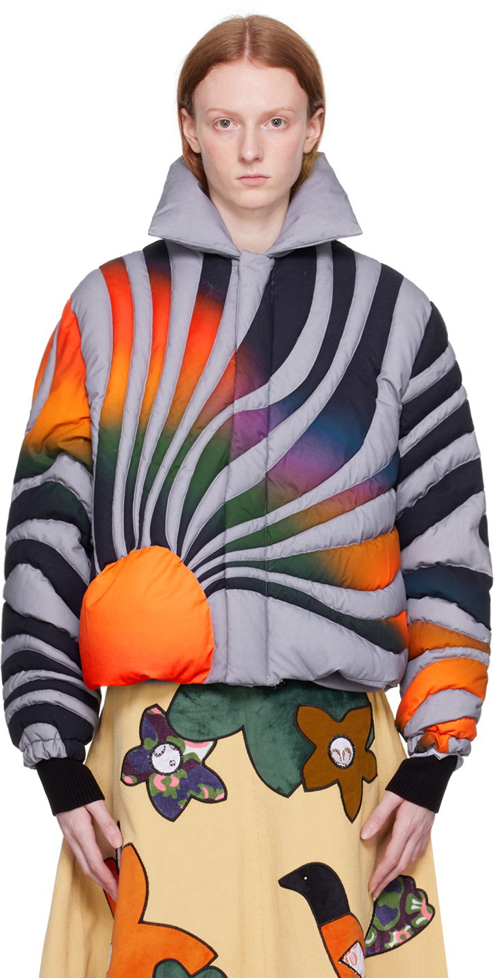 Puhovka ERL ERL Sunset Down Jacket Večbarvna | ERL05C003