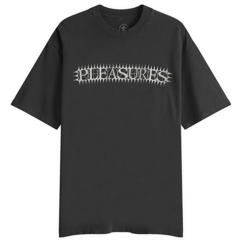 Majica Pleasures Spike T-Shirt Črna | P24F101-BLK