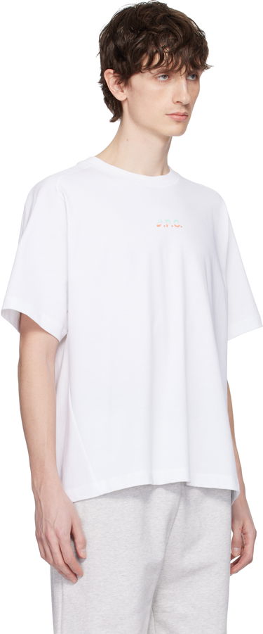 Majica A.P.C. A.P.C. ASICS Edition Wind T-Shirt Bela | COEAV-H26453, 1