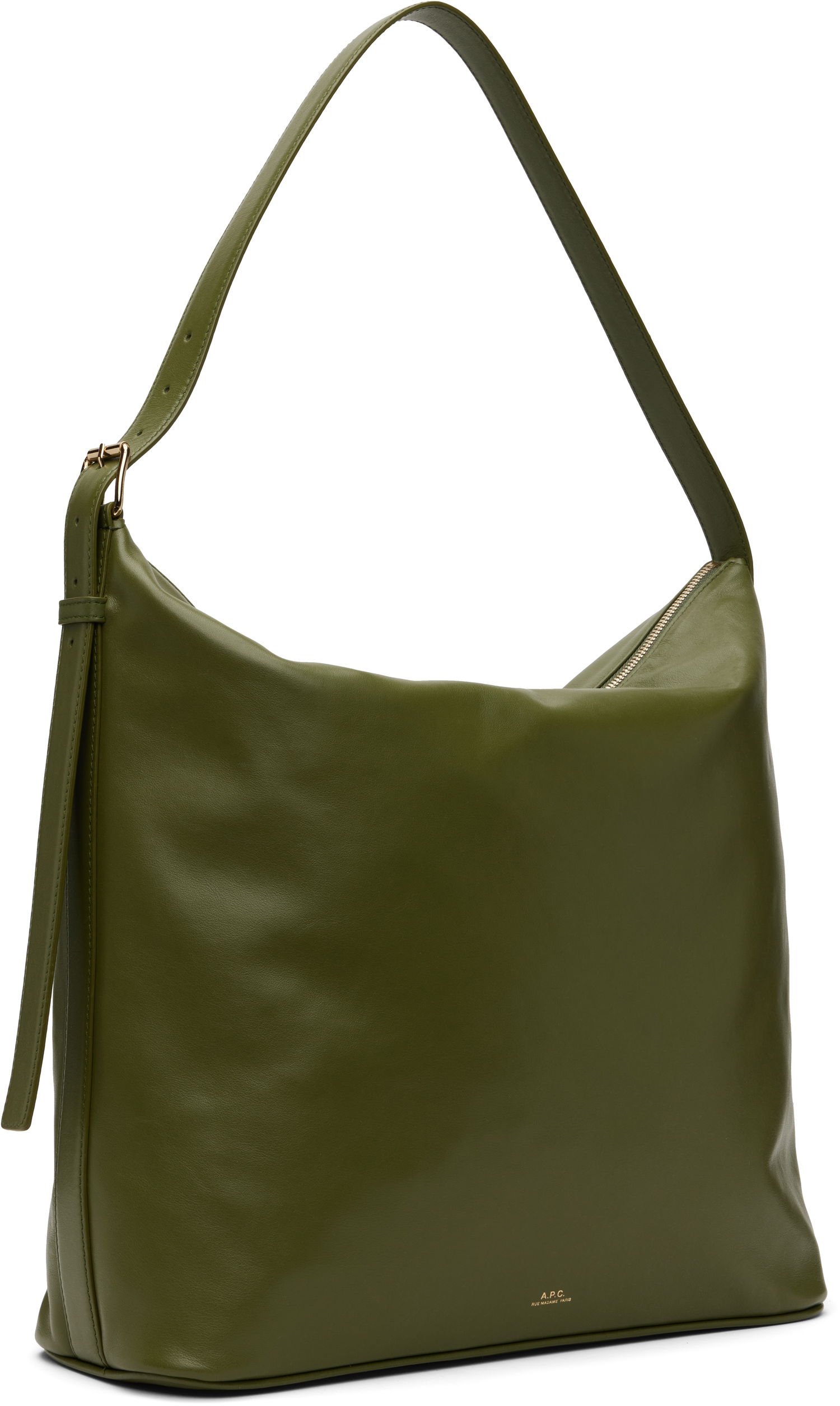 Torba za čez ramo A.P.C. A.P.C. Vera Maxi Shoulder Bag Zelena | PXCBS-F67029, 1