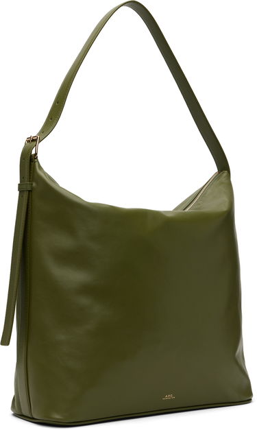 Torba za čez ramo A.P.C. A.P.C. Vera Maxi Shoulder Bag Zelena | PXCBS-F67029, 1