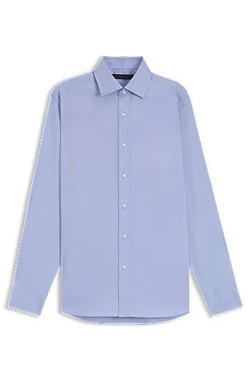 Srajce BOSS BECKHAM x BOSS slim-fit shirt in Oxford cotton Modra | 50554813
