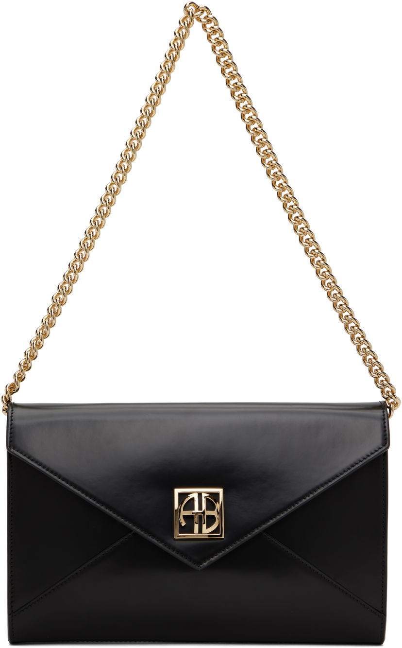 Denarnica Anine Bing Anine Bing Elly Chain Clutch Črna | A-13-10781-BLK1