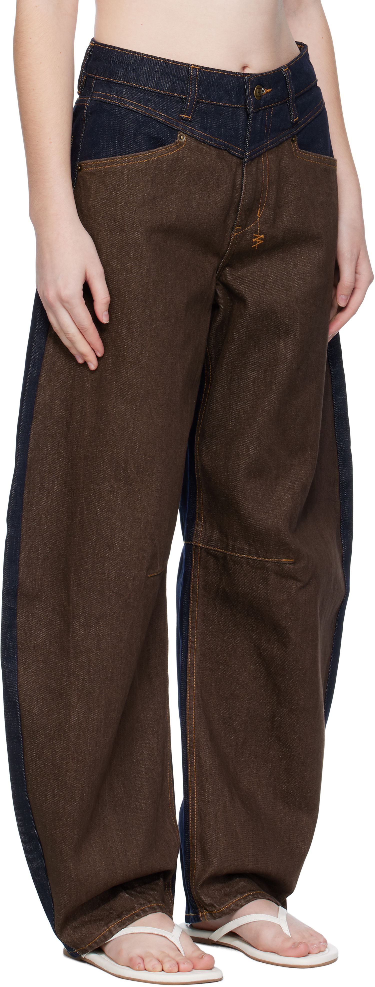 Kavbojke Ksubi Original Spliced Barrel Jeans Večbarvna | WFA25DJ032, 1