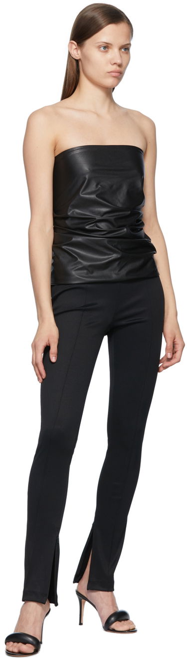 Pajkice Helmut Lang Helmut Lang Viscose Leggings Črna | J06HW202, 3