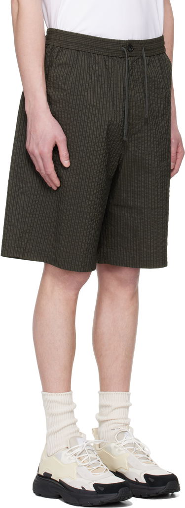 Kratke hlače MAISON KITSUNÉ Maison Kitsuné Elasticated Bermuda Shorts Zelena | OM01406WC5032, 1