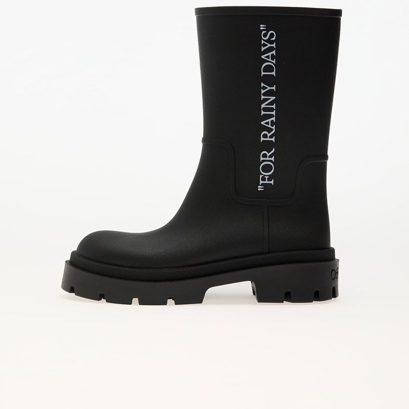 Superge in čevlji Off-White Reboot Rainy Days Boots Črna | OMIE00BC99MAT0011001
