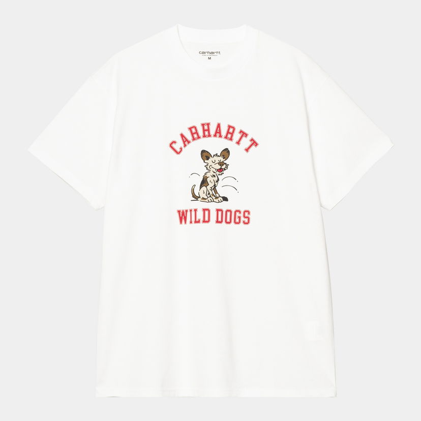 Majica Carhartt WIP Carhartt WIP Wild Dog T-Shirt Bela | I035450_9