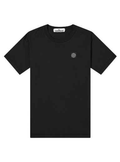 Majica Stone Island Patch Logo Te Črna | 741524113-V0029