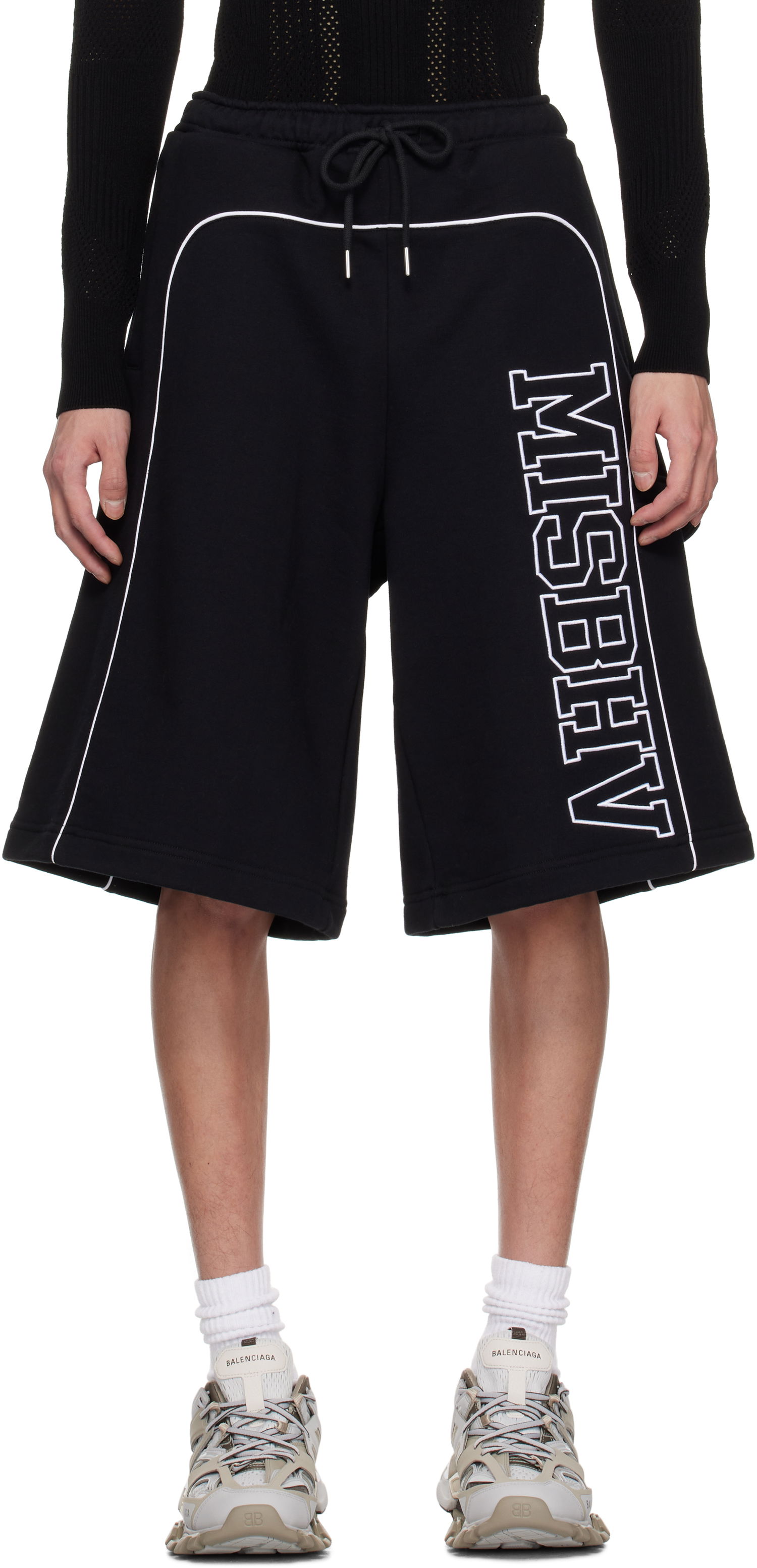 Kratke hlače MISBHV MISBHV Spring Breakers Shorts Črna | 250M351, 0