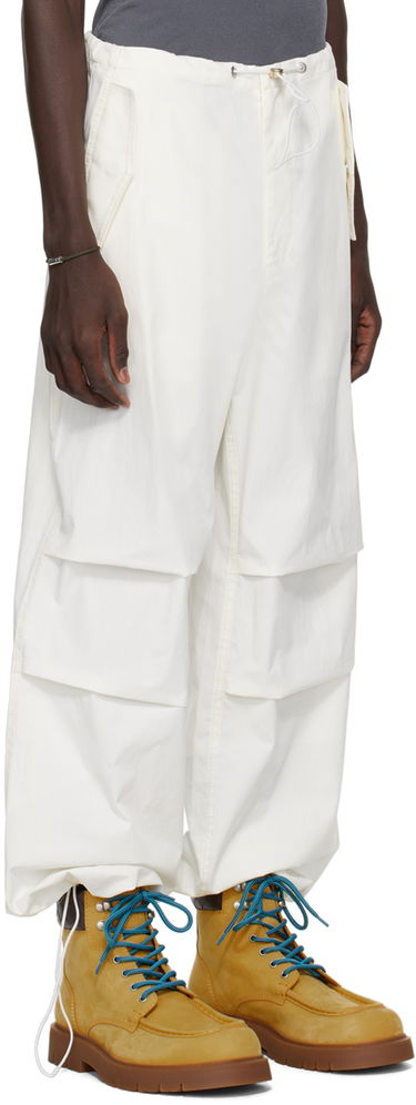 Cargo hlače Dion Lee Parachute Trousers with Drawstring Waist Bež | C2100R23, 4