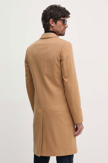 Plašči Paul Smith Paul Smith Double-Breasted Wool Coat Bež | M1R.224P.N00110, 2