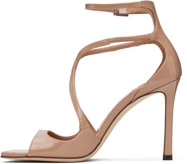 Modni dodatki Jimmy Choo Jimmy Choo Azia 95 Heeled Sandals Bež | AZIA 95, 2