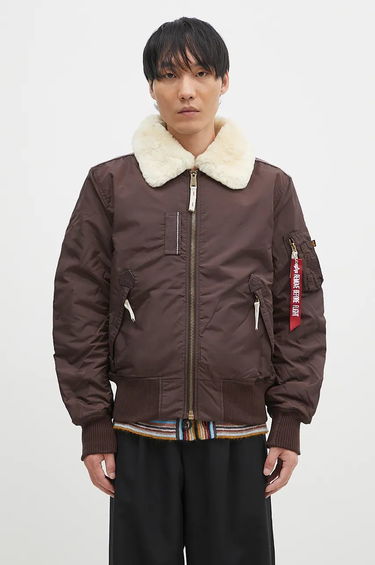 Bomber jakna Alpha Industries Injector III Bomber Jacket Rjava | 143104, 0