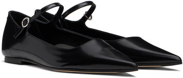 Modni dodatki Aeyde Aeyde Cleo Ballerina Flats Črna | A11-FL-SNDP8 FL131-FW24-800-028, 3