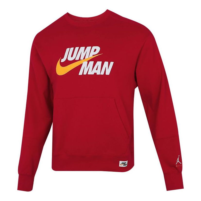 Pulover Jordan Air Jordan Jumpman Fleece Pullover Rdeča | DA7195-677