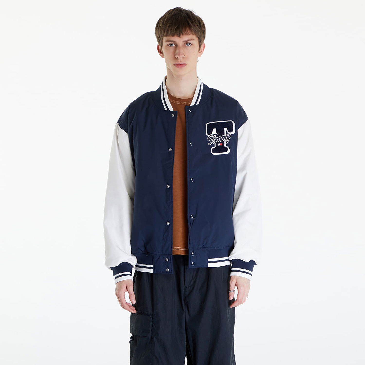 Bomber jakna Tommy Hilfiger Colorblock Varsity Jacket Blue Mornarica | DM0DM18702 C1G, 0