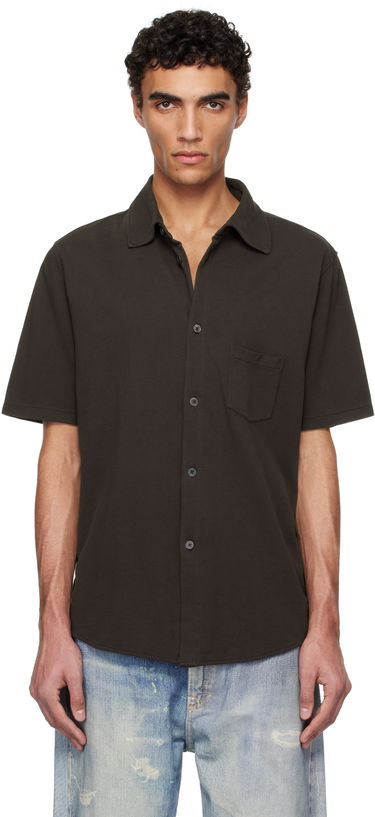 Srajce OUR LEGACY Our Legacy Analog Short Sleeve Shirt Rjava | M2256AD, 0