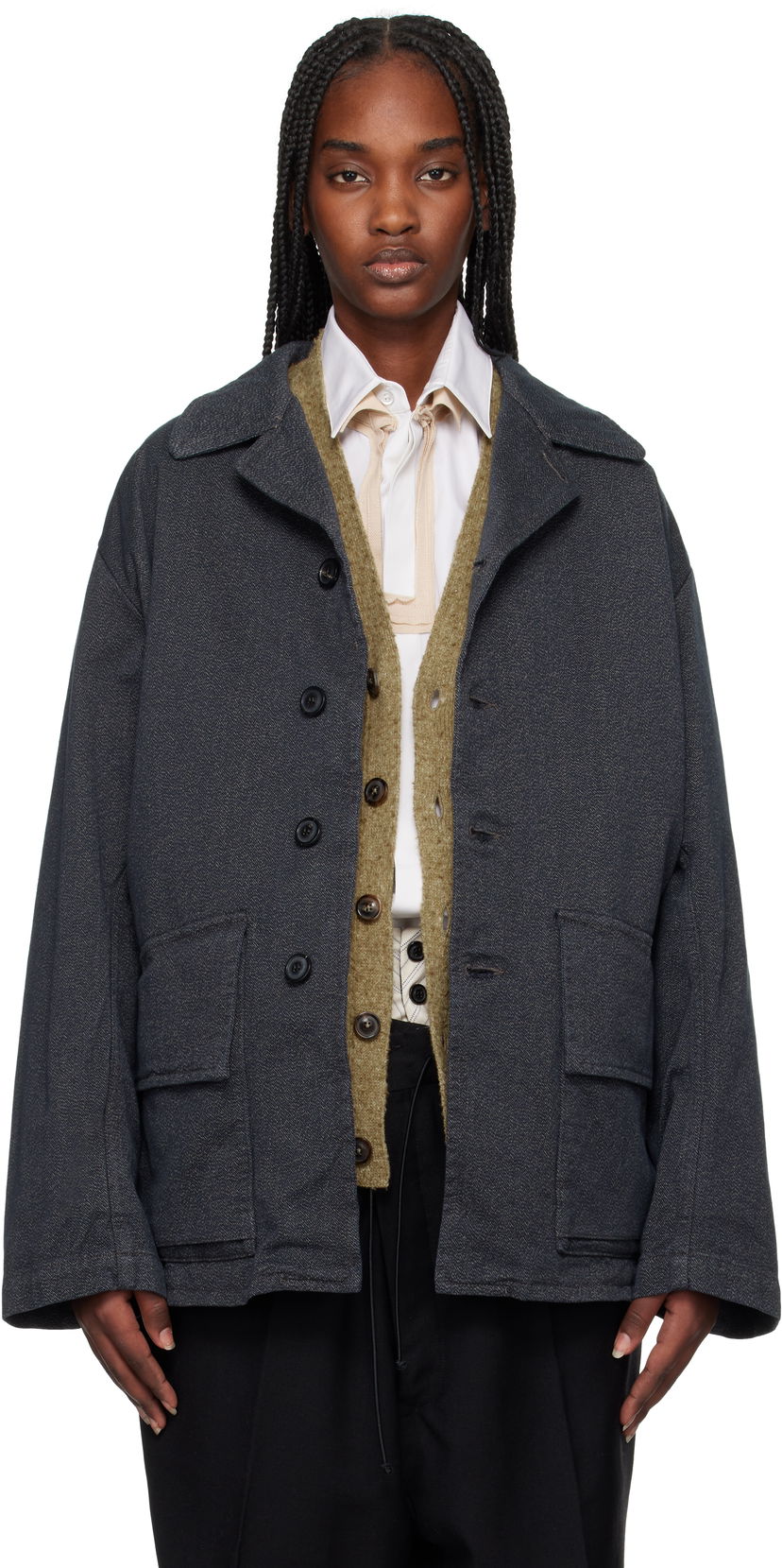 Jakna Maison Margiela Maison Margiela Sports Jacket Siva | S50AM0629 M35263