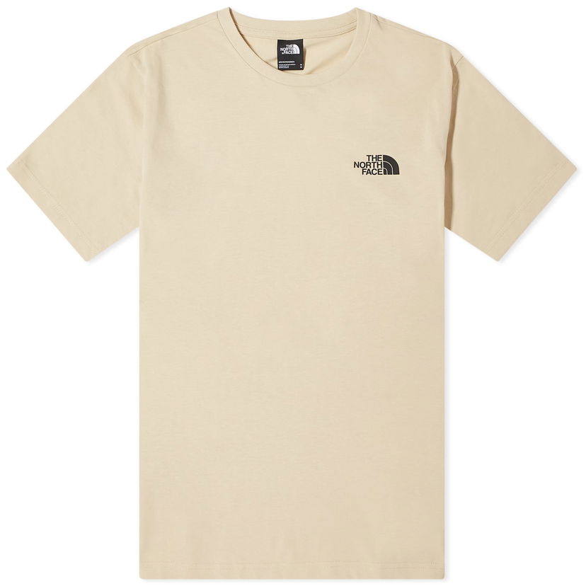 Majica The North Face Simple Dome T-Shirt Bež | NF0A87NG3X41