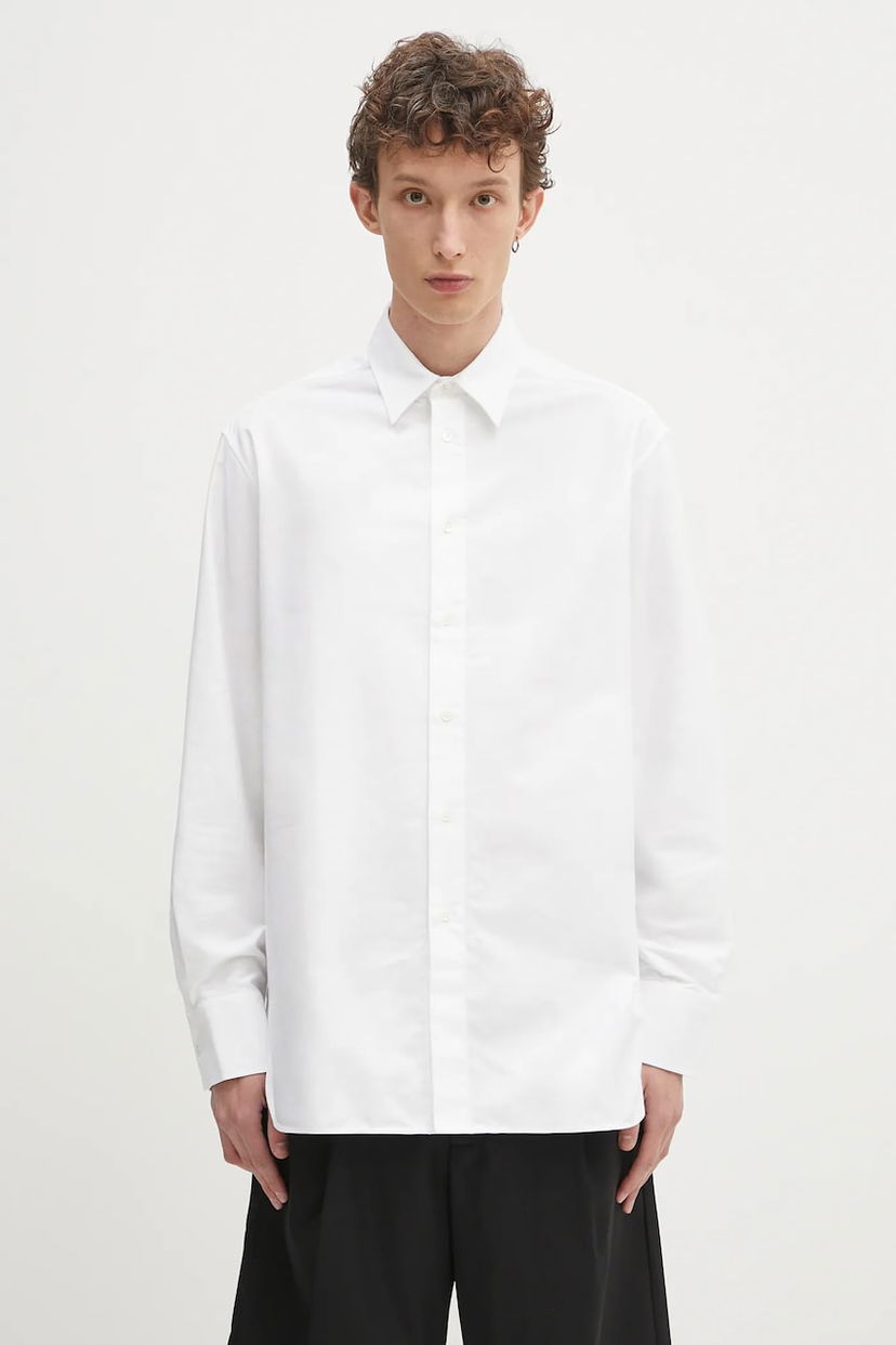 Srajce JW Anderson JW Anderson Classic Regular Fit Shirt Bela | SH0339.PG1726.001