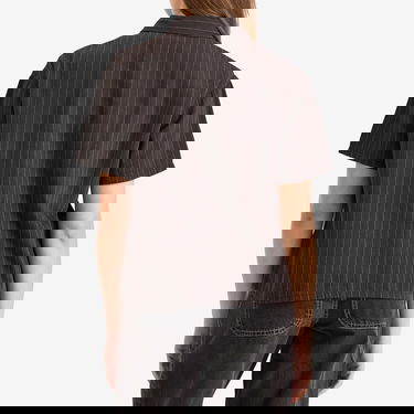 Srajce Dickies Pinstripe Service Shirt, Size Large Črna | DK0A4Z7UBLK1, 3