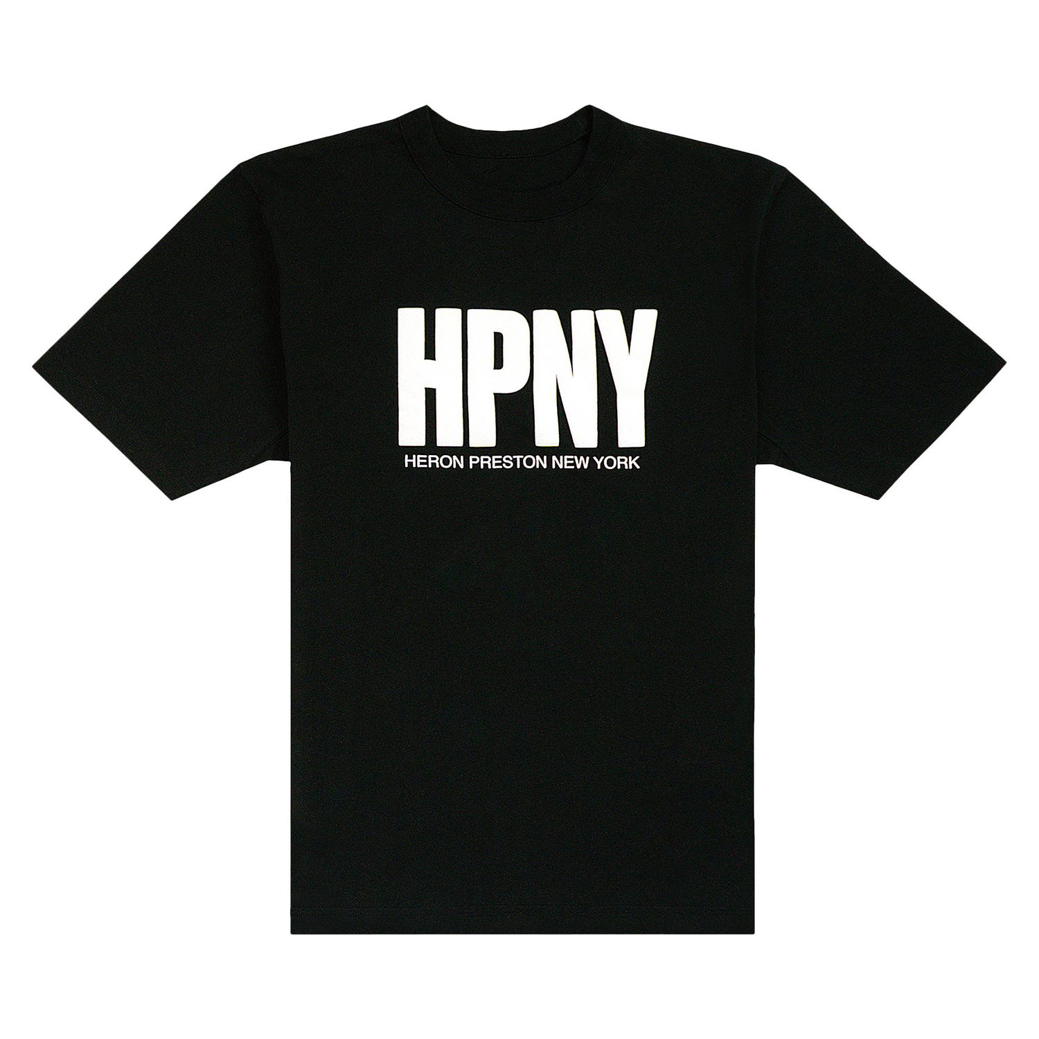 Majica HERON PRESTON HPNY Tee Črna | HMAA032C99JER0051001, 1