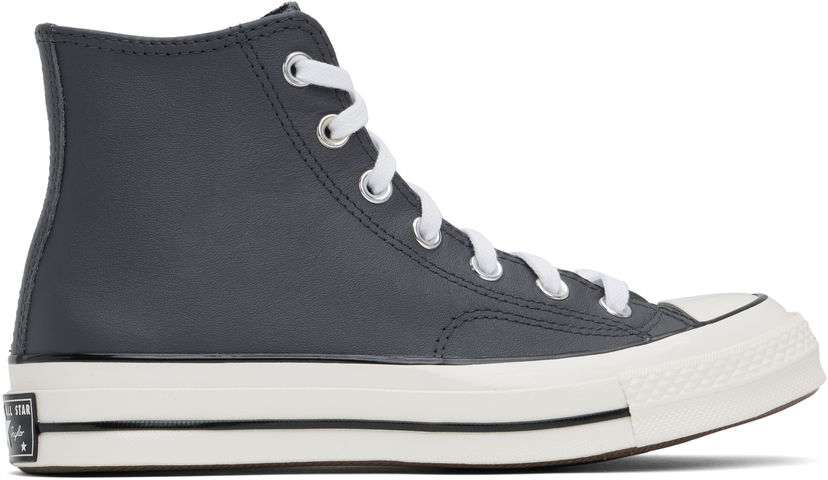 Superge in čevlji Converse Chuck 70 Heritage Colour Leather High Top Črna | A09479C