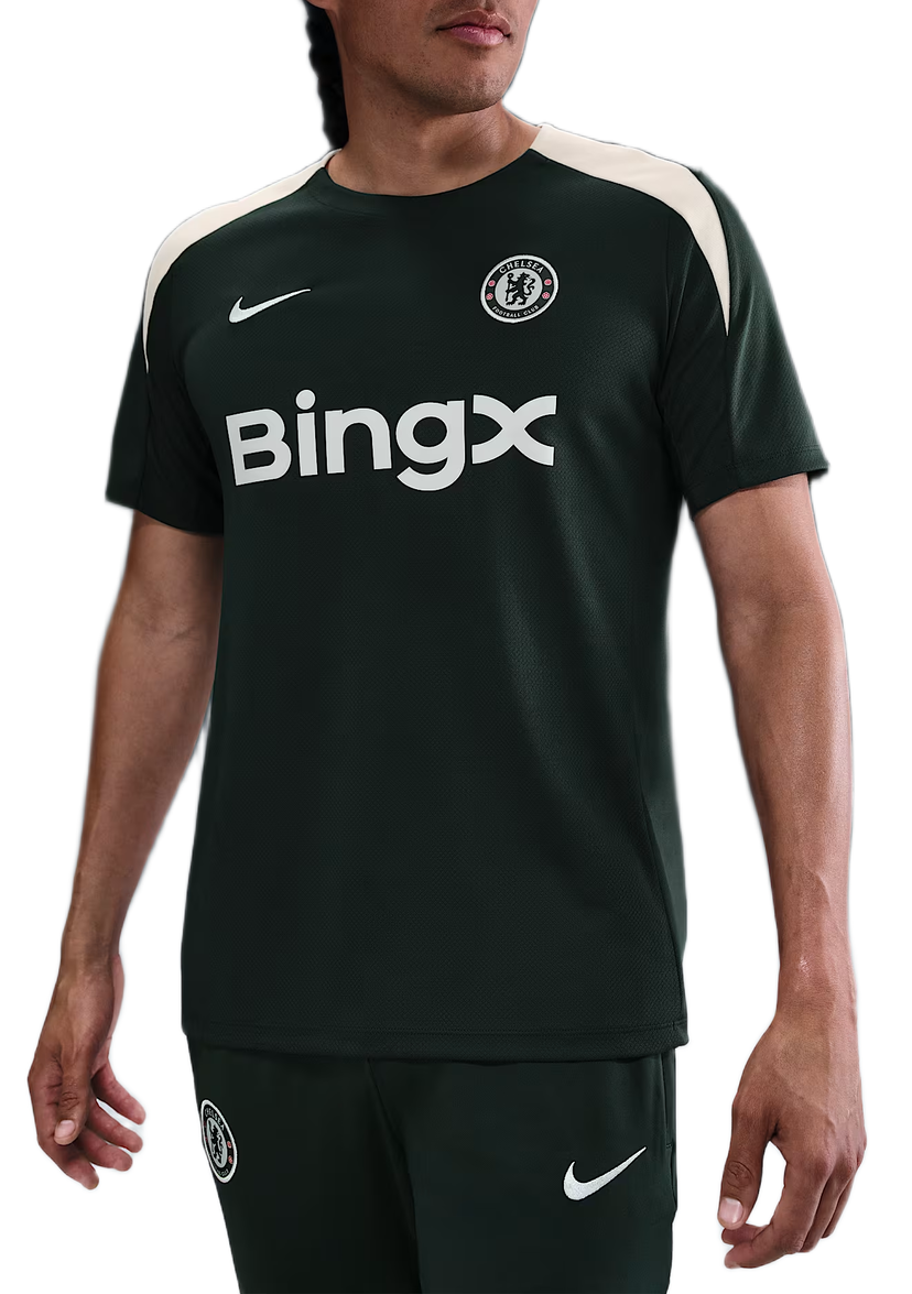 Majica Nike Chelsea FC Strike Short Sleeve Top 2025/26 Zelena | hj7750-347