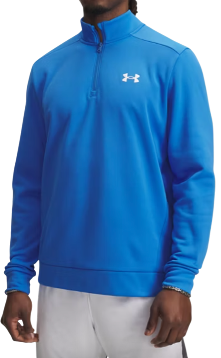 Pulover Under Armour Under Armour Fleece 1/4 Zip Top Modra | 1373358-402