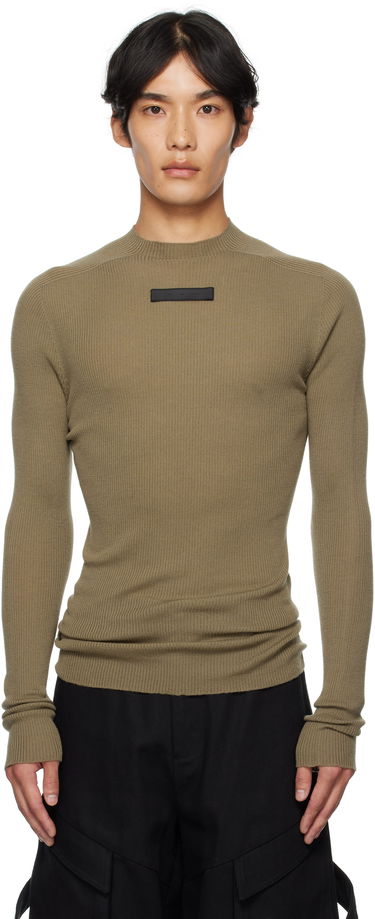Pleteni pulover HELIOT EMIL HELIOT EMIL Isotropy Knit Long Sleeve Sweater Zelena | PREAW25_M_07_077_DST19, 0