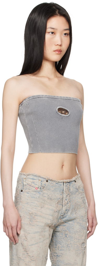 Krop-top Diesel M-Clarksville-R Tube Top Siva | A16270 0DBDI, 1