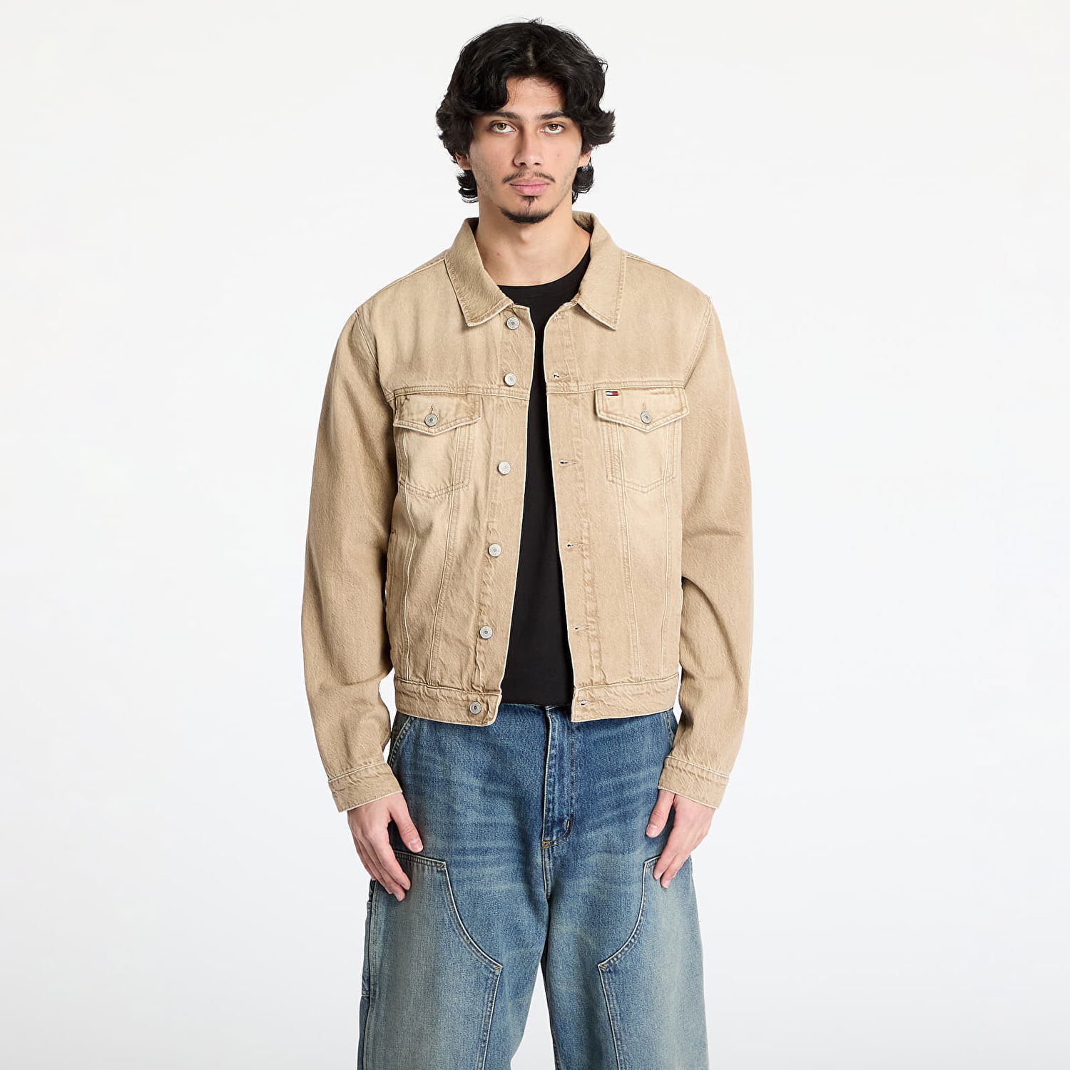 Jakna Tommy Hilfiger Tommy Jeans Ryan Regular Trucker Denim Jacket Bež | DM0DM21857 1CE, 0