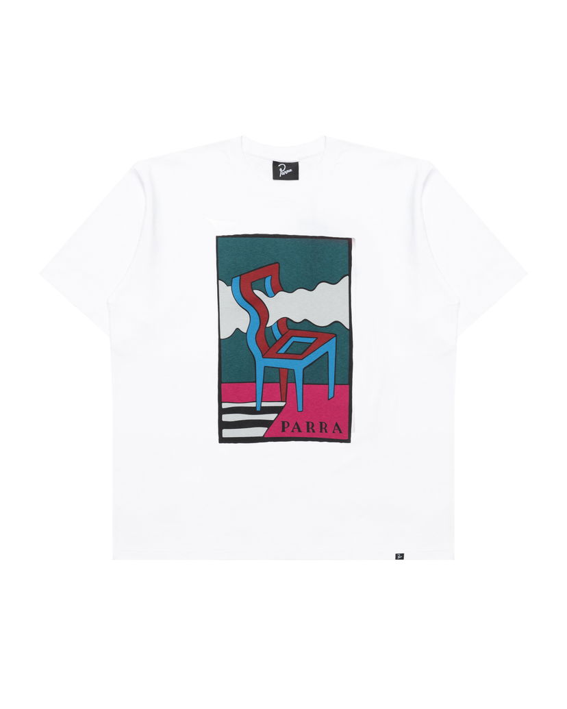 Majica By Parra Parra Smoke Chair Graphic T-Shirt Bela | 53500