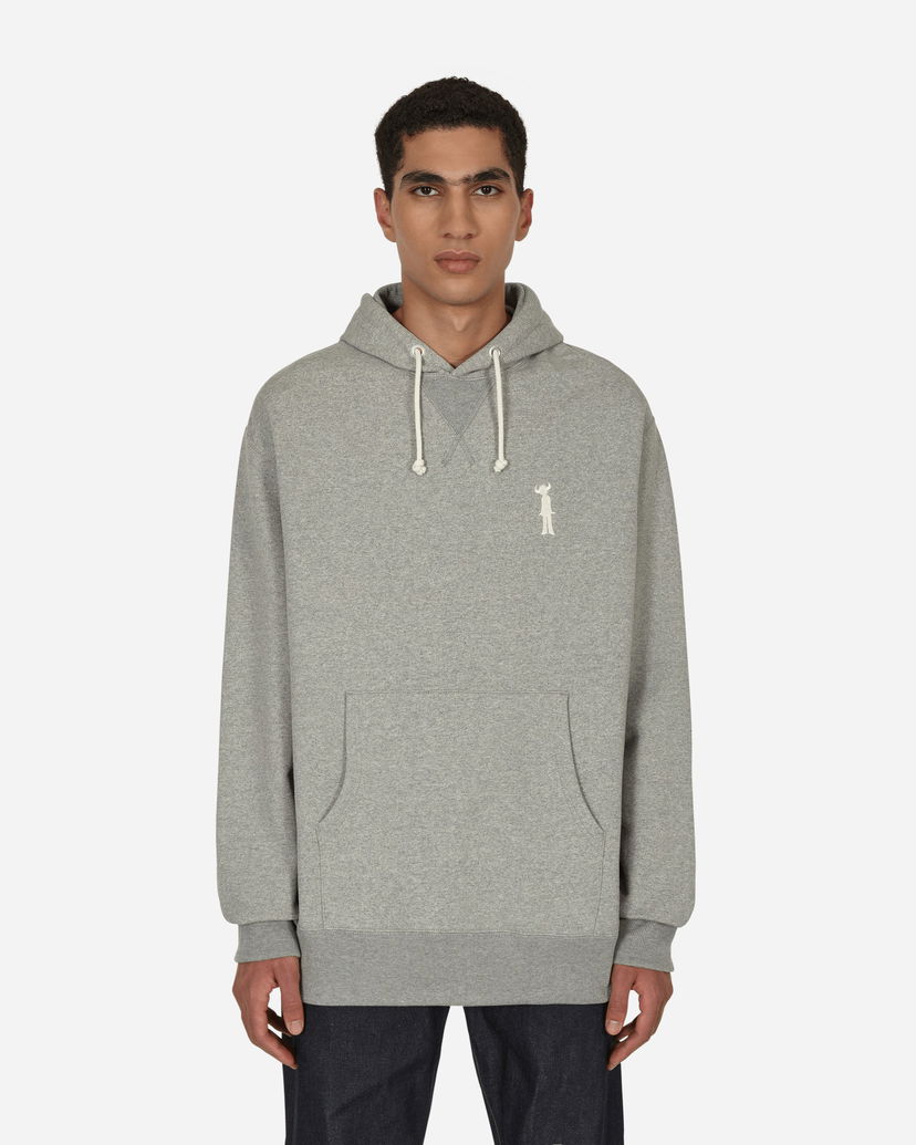 Pulover Junya Watanabe Jay Kay Hooded Sweatshirt Siva | WJ-T004-W22  1