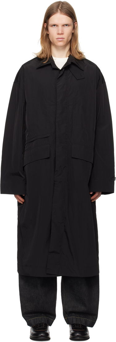 Dežni plašč Studio Nicholson Studio Nicholson Rizz Coat Črna | RIZZ SNM - 1328, 0