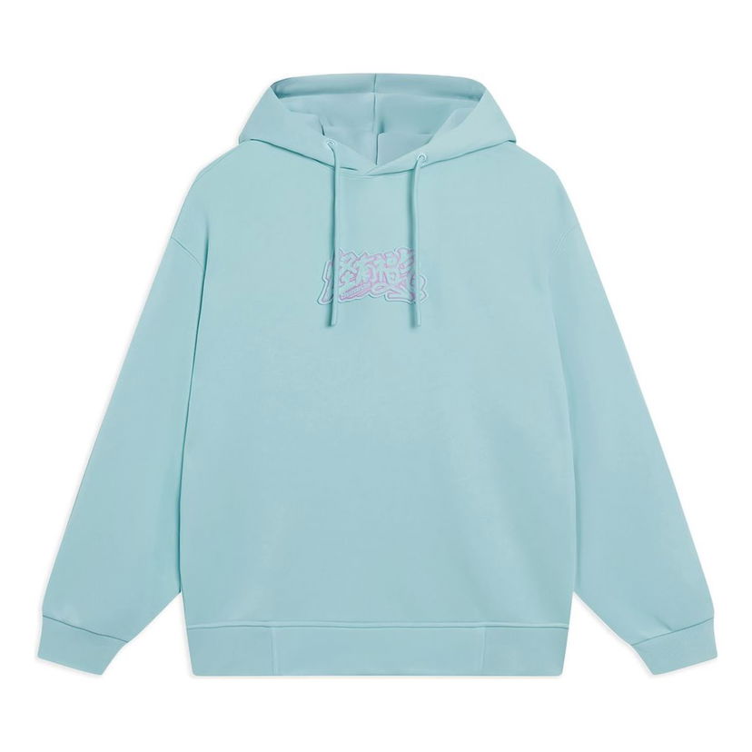 Pulover Li-Ning Counterflow Rabbit Graphic Hoodie Modra | AWDT347-2