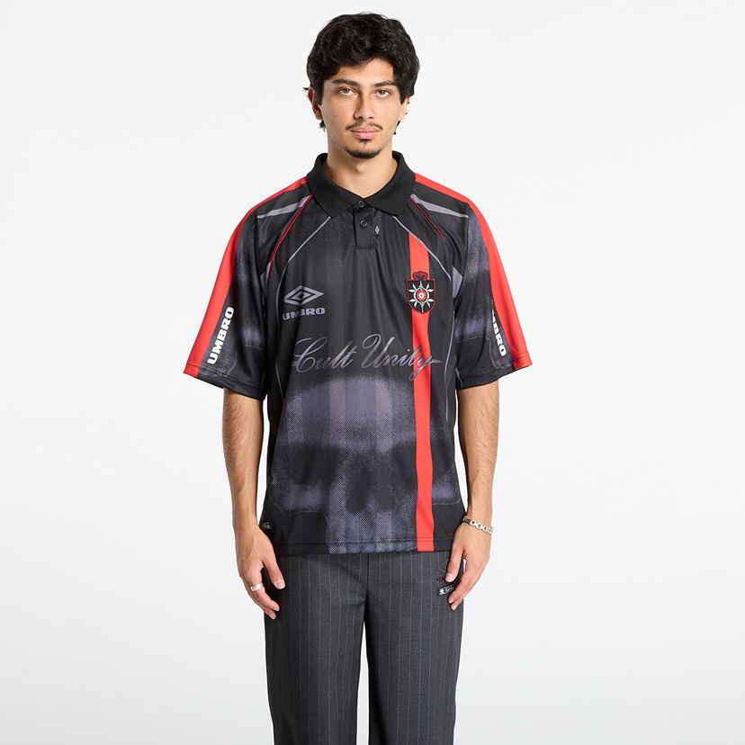 Polo majica Umbro Cult Unity Jersey Polo L Večbarvna | UBMW0402FA251 BLK0042