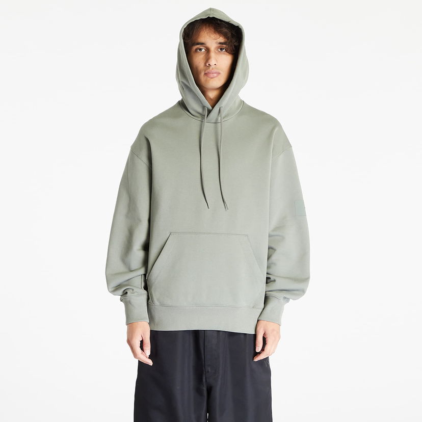 Pulover Y-3 Organic Cotton Terry Hoodie UNISEX Stone Green Zelena | IP7698