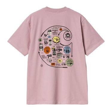 Majica Carhartt WIP Carhartt WIP Catalogue C Logo T-Shirt Roza | I034761_9, 1