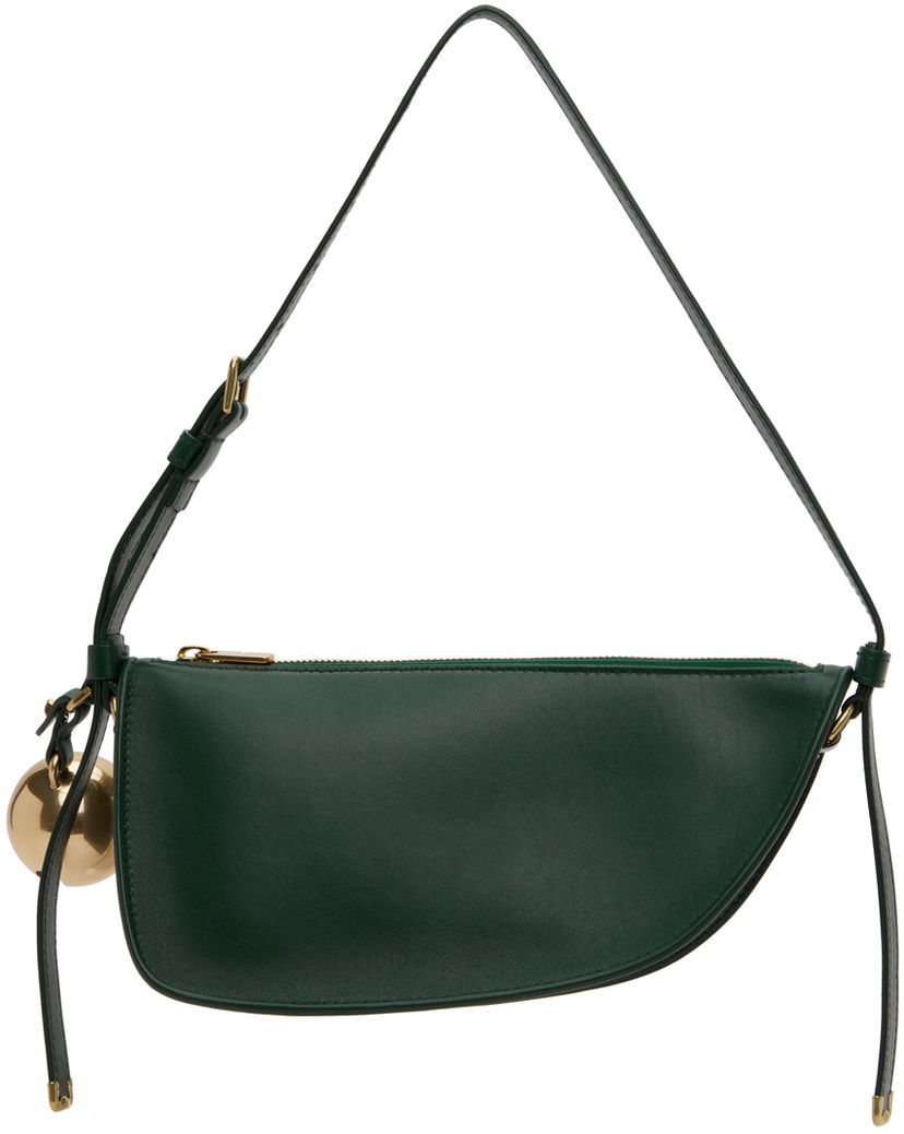 Torba za čez ramo Burberry Mini Shield Sling Bag Zelena | 8077761