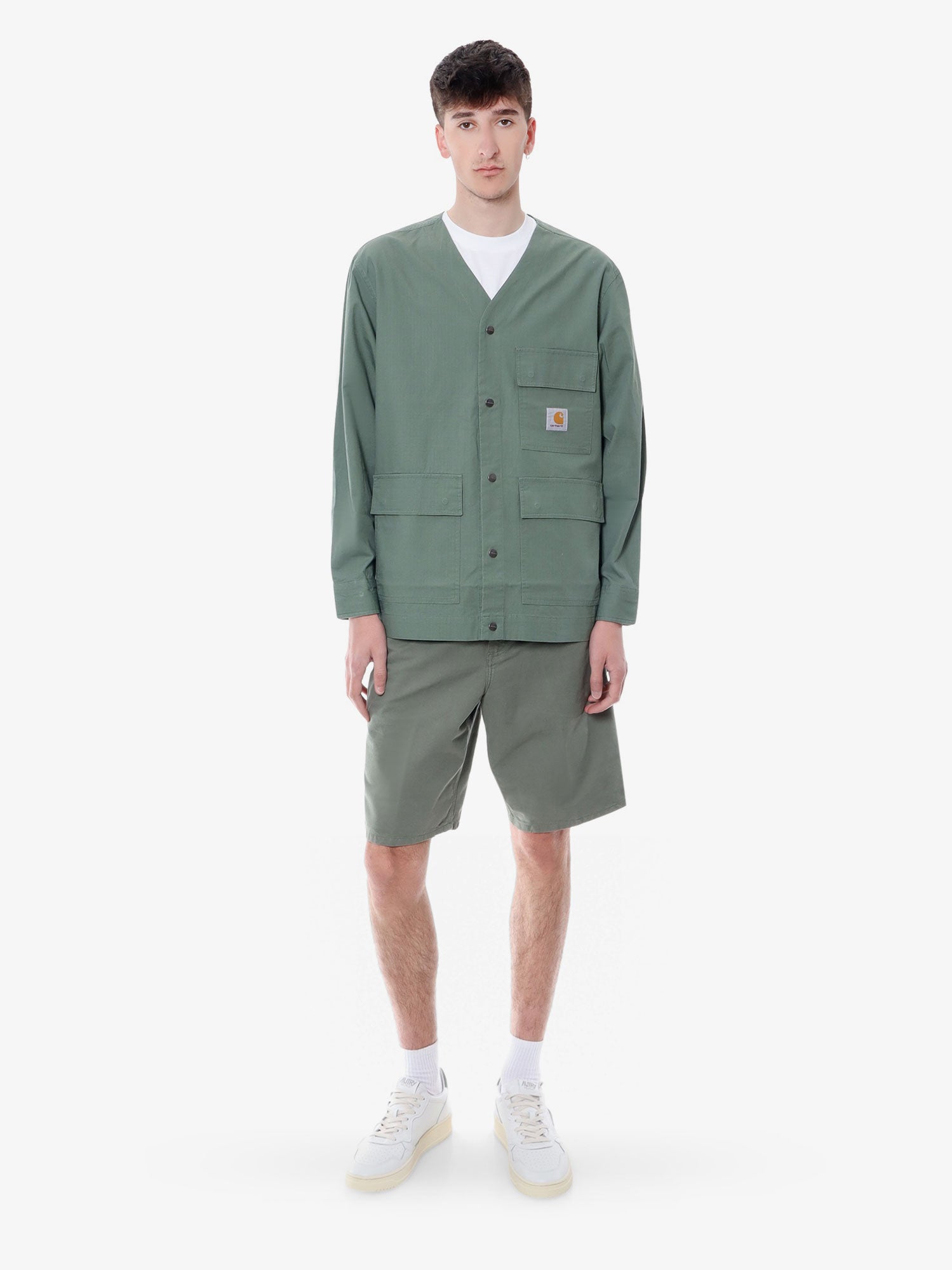 Kratke hlače Carhartt WIP Single Knee Shorts Carhartt WIP Zelena | I0315041YFGD, 1