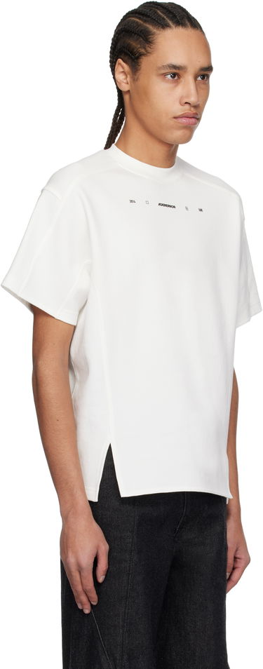 Majica ADER ERROR ADER error 0103 Split Hem T-Shirt Bela | BO01SSTS0103OW, 1