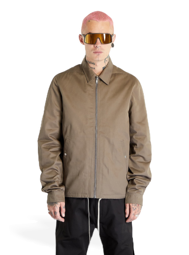 Jakna Rick Owens Zipfront Jacket Bež | DU02C5783 TW 34