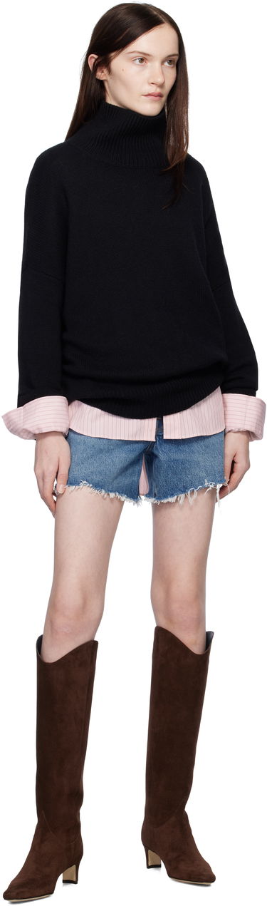 Kratke hlače AGOLDE Parker Long Denim Shorts Modra | A9010-1206, 3