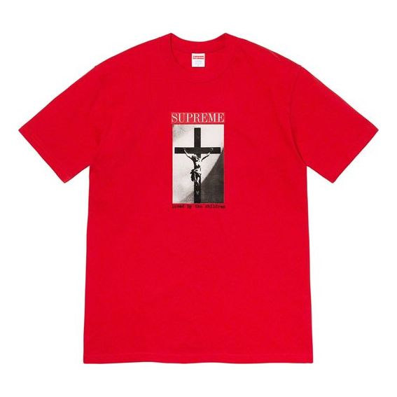 Majica Supreme Short Sleeve Graphic T-Shirt Rdeča | SUP-SS20-321